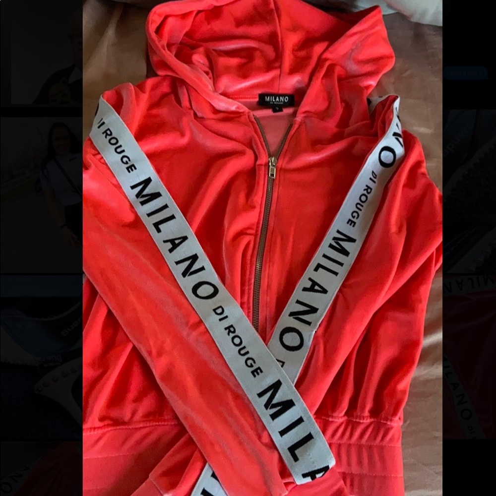 Sweat suit short set